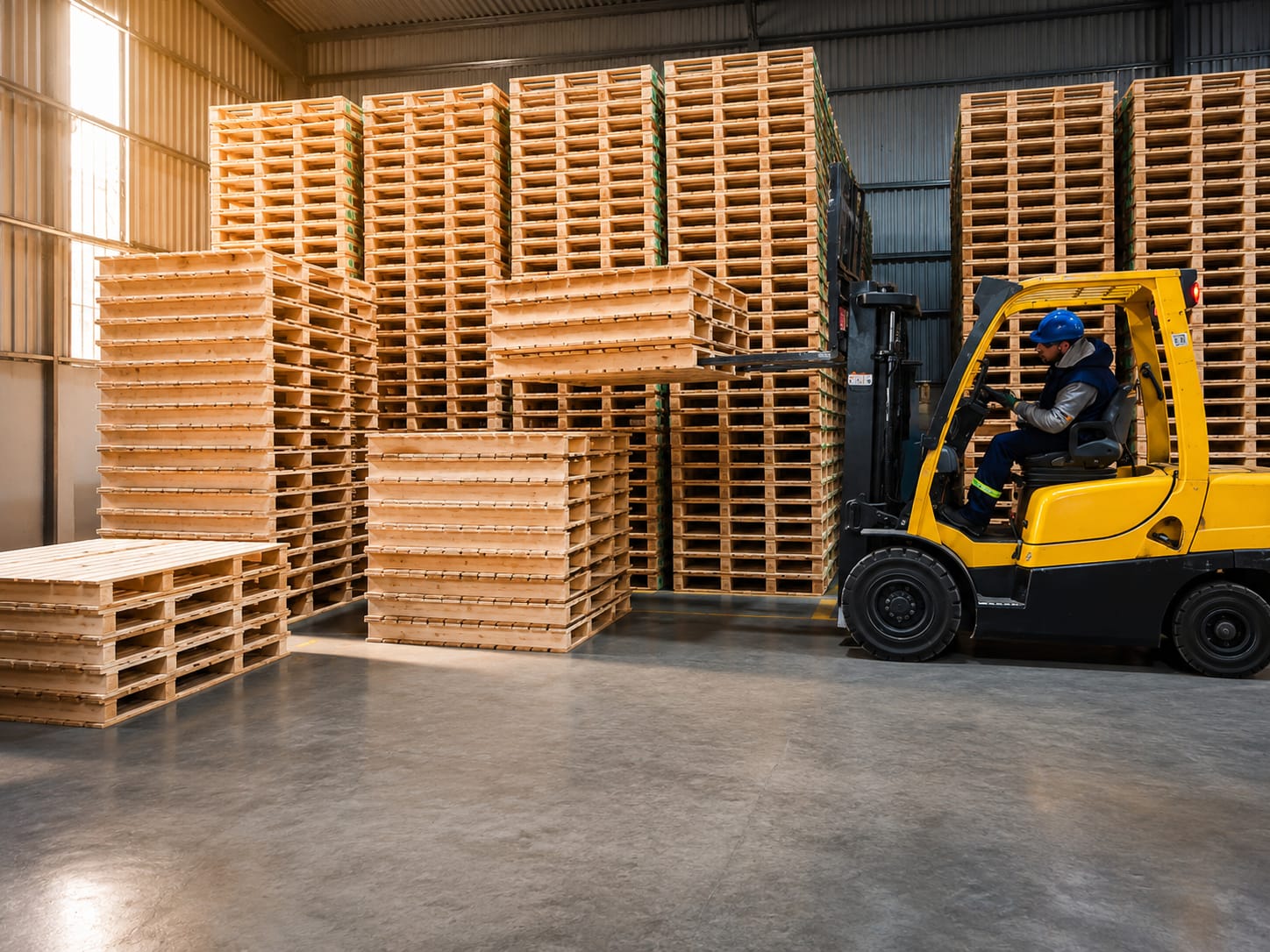 Operación de planta Recupallets — Cañuelas