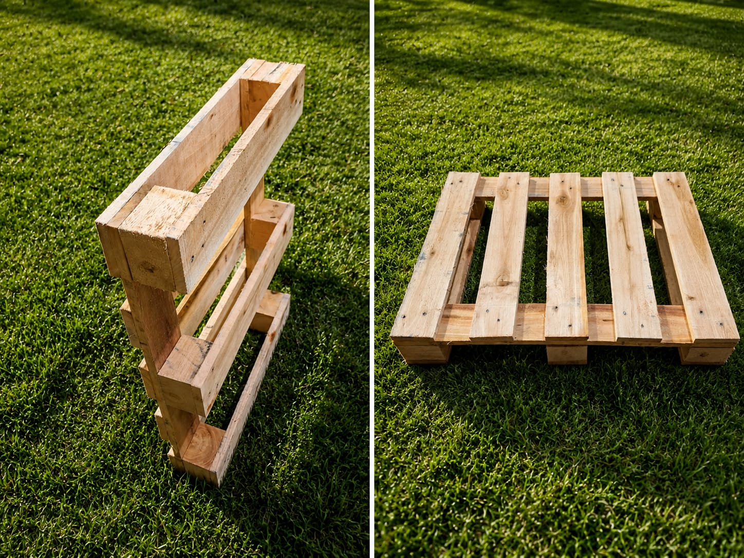 Pallet de madera Recupallets — producto terminado